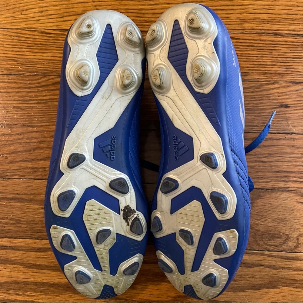 Adidas Blue Predator 19.4 FXG Firm Ground Soccer Cleats - Picture 7 of 8